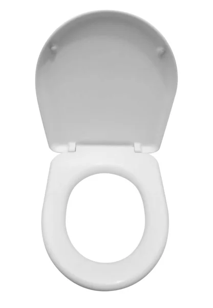 Toilet seat isolated - white — Stock Photo, Image