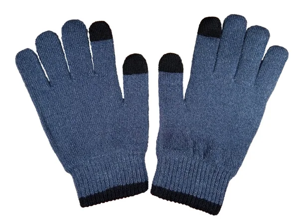 Woolen gloves isolated — Stock Photo, Image