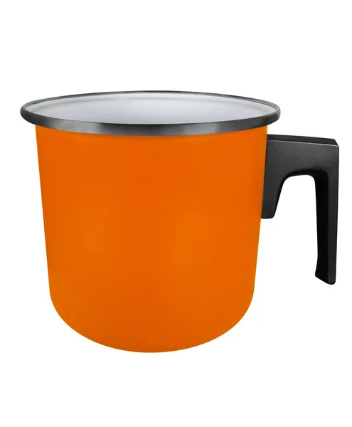 Topf isoliert - orange — Stockfoto