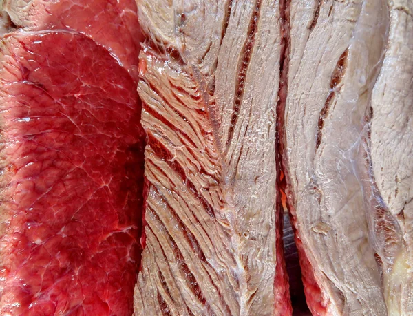 Gekookt vlees achtergrond — Stockfoto