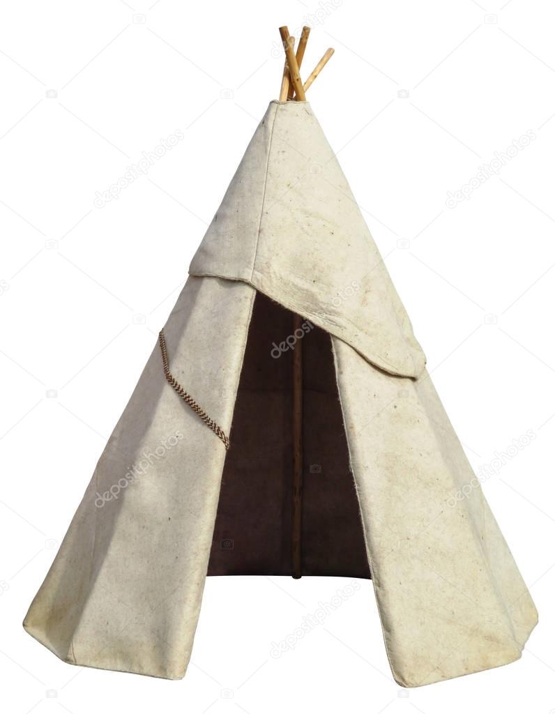 Indian Tent isolated