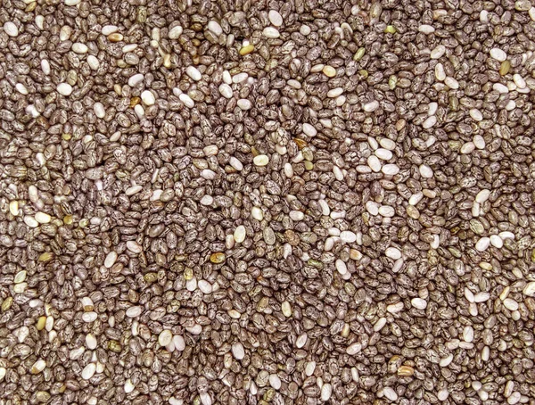 Chia seeds background — Stock Photo, Image