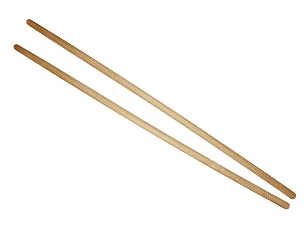 Isolerte Bambus-spisepinner – stockfoto