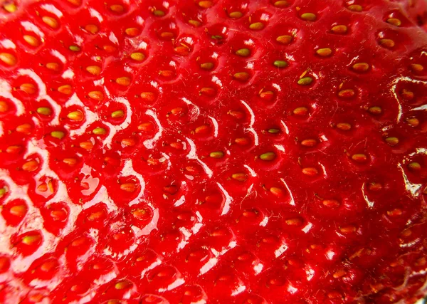Latar belakang tekstur strawberry — Stok Foto