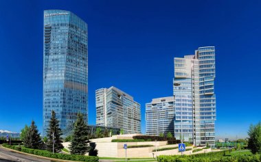 Almaty - Business Centre of Esentai Tower clipart