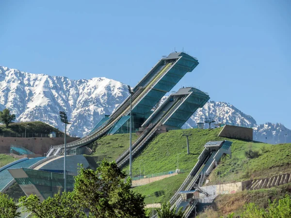 Almaty Complejo de trampolín Sunkar —  Fotos de Stock