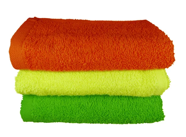 Asciugamani spa colorati — Foto Stock
