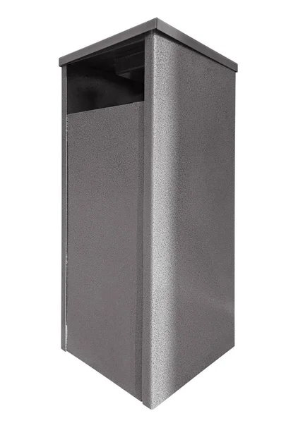 Çöp kutusu - siyah — Stok fotoğraf