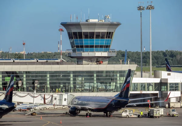 Moscú - Sheremetyevo aeropuerto — Foto de Stock