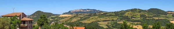 San Leo - Vista de San Marino — Foto de Stock