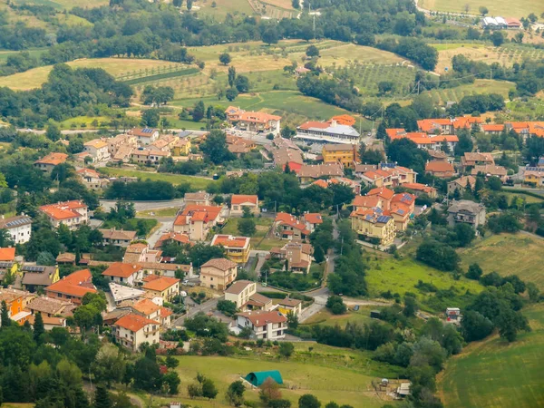 San Marino - View of the village — Stock Photo, Image