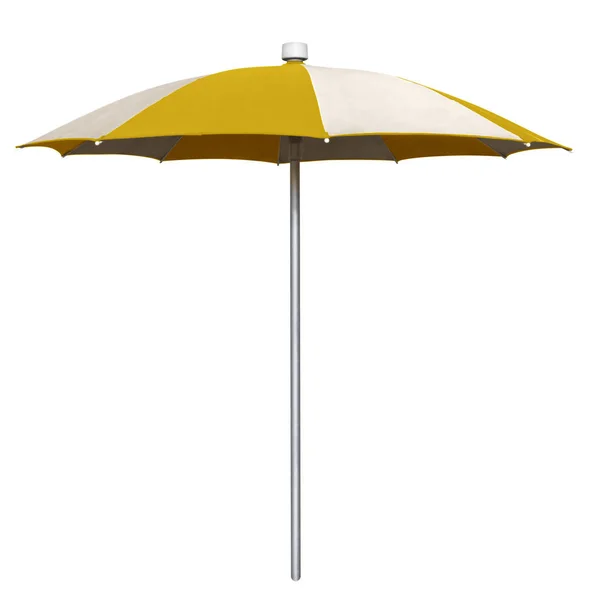 Parasol - wit-geel — Stockfoto