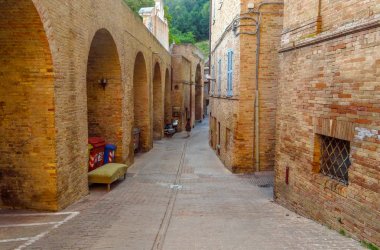 Urbino - evler eski şehir
