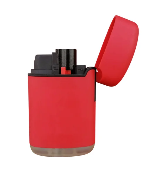 Plast gas lättare - röd — Stockfoto
