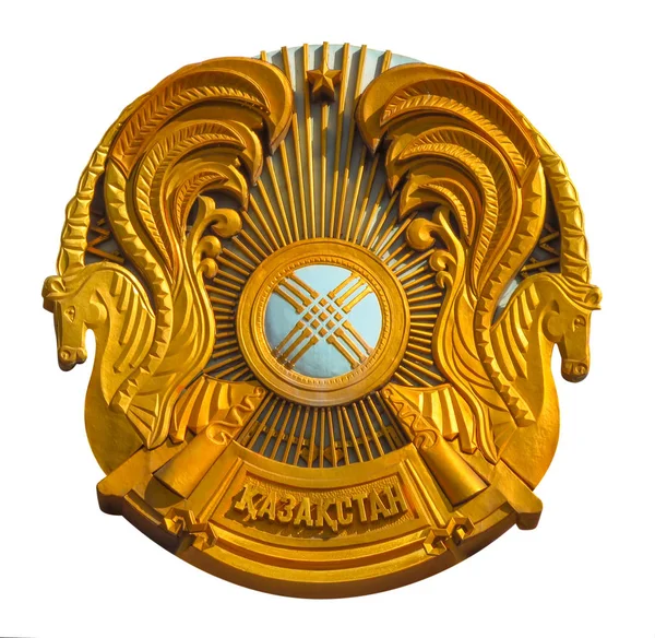 Emblema nacional de Kazajstán —  Fotos de Stock