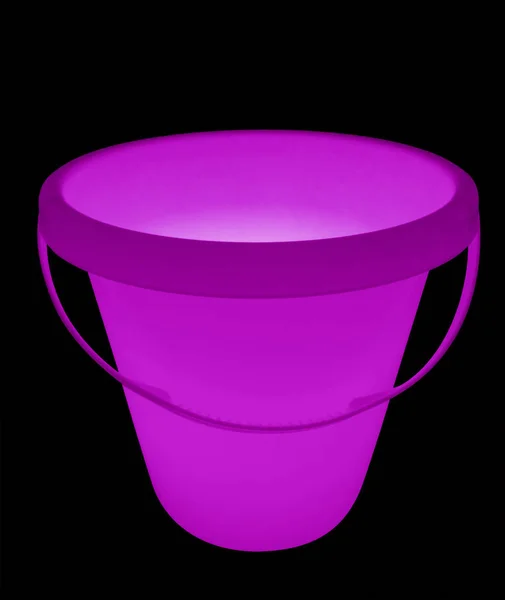 Ведро лампы - фиолетовый — стоковое фото