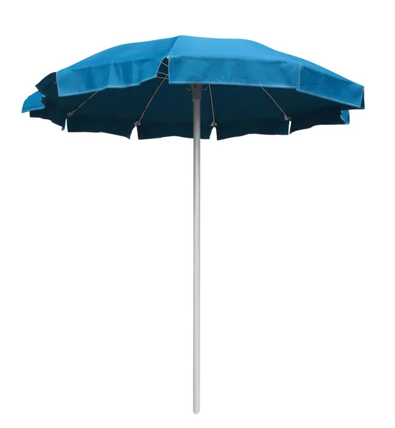 Plaj şemsiyesi - açık mavi — Stok fotoğraf
