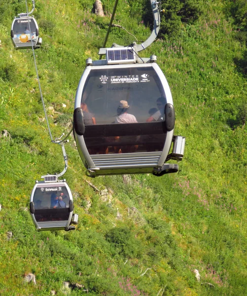 Almaty - Teleférico — Fotografia de Stock