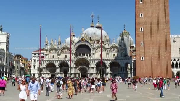 Venezia - Basilica di San Marco — Video Stock