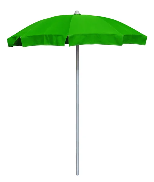 Plaj şemsiyesi - yeşil — Stok fotoğraf