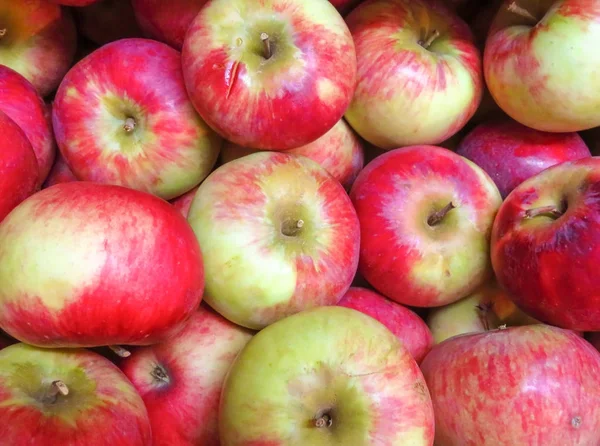 Fundo de maçãs vermelhas — Fotografia de Stock