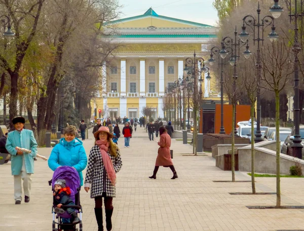 Almaty - Panfilov street — Stock Photo, Image