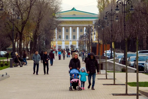 Almaty - Panfilov street — Stock Photo, Image