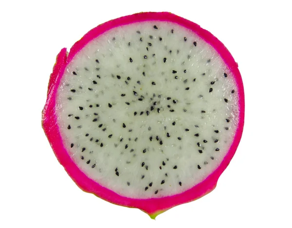 Slice of dragon fruit — Stock Photo, Image