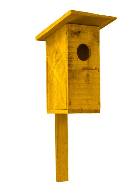 Bird house - Yellow — Stock Photo, Image