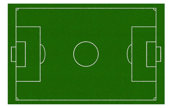 分離されたフットボール競技場 — ストック写真