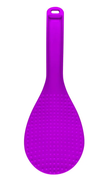Kitchen spatula isolated - violet — Stock Photo, Image