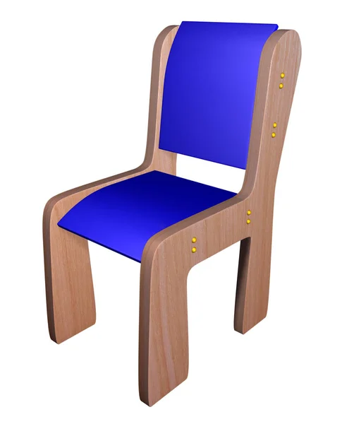 Silla para niños - azul — Foto de Stock