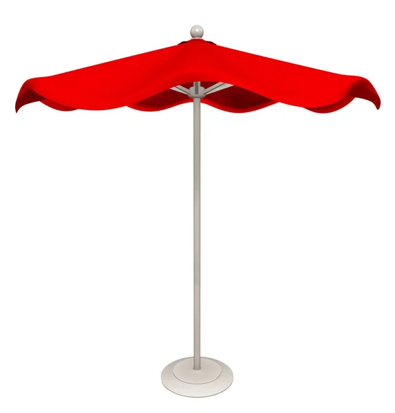 Parasol - rood — Stockfoto