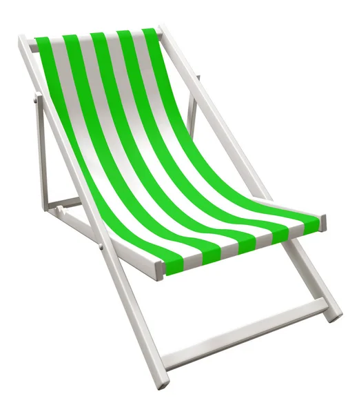 Chaise longue - verte — Photo