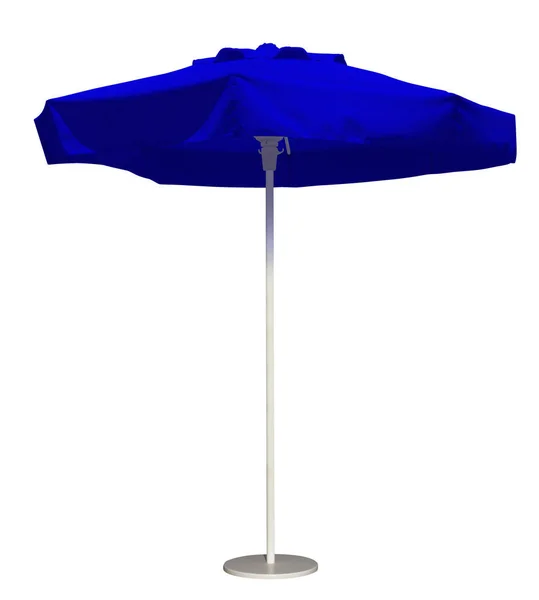 Plaj şemsiyesi - mavi — Stok fotoğraf