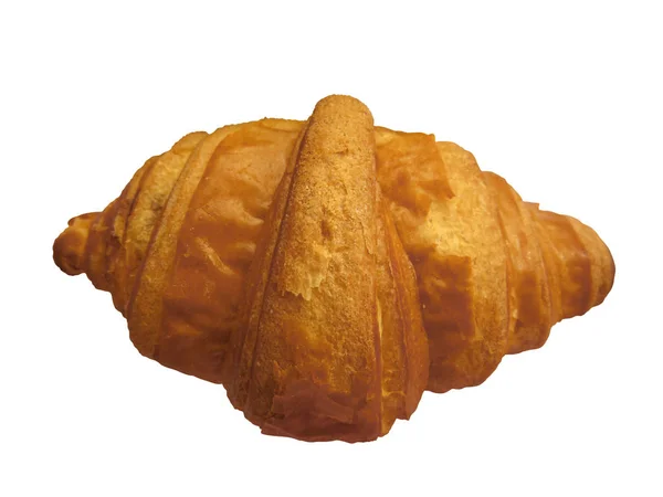 Croissant isolado em branco — Fotografia de Stock