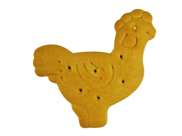 Galleta en forma de animal - pollo — Foto de Stock