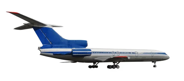 Modelo a escala del viejo Tu-154 — Foto de Stock