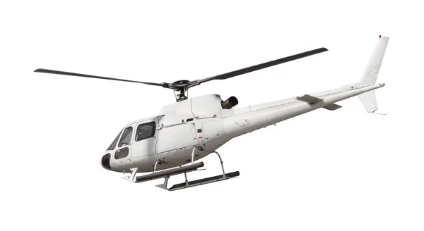 Helicopter isolated on white — Stock Photo, Image