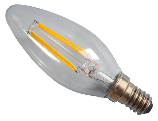 Elszigetelt Edison lámpa — Stock Fotó