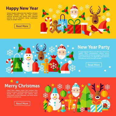 Yeni yıl Web yatay Banner