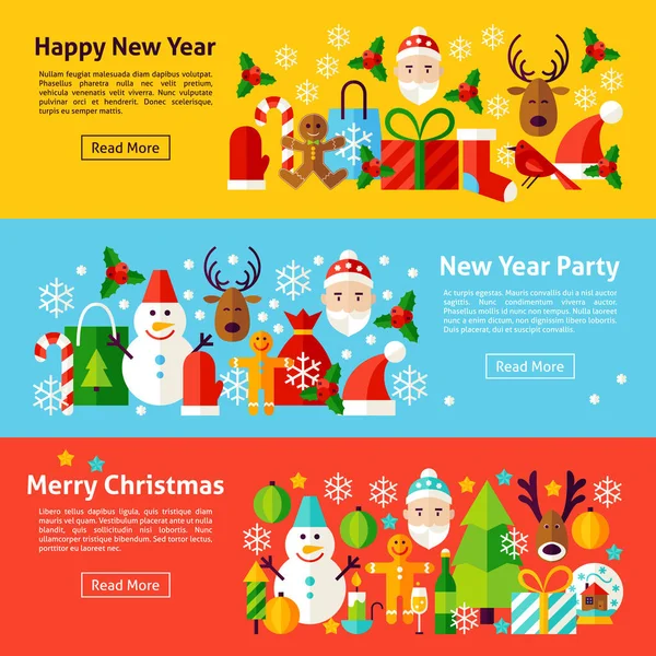 Yeni yıl Web yatay Banner