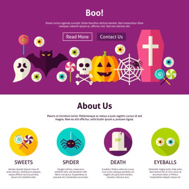 Boo Web tasarım şablonu