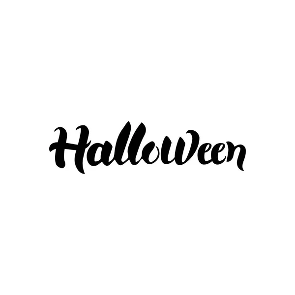 Halloween-Kalligraphie — Stockvektor