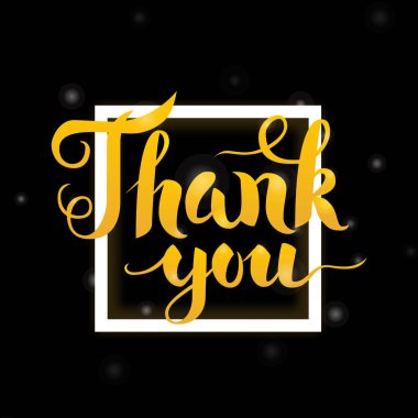 Teşekkür ederim yazı tasarım