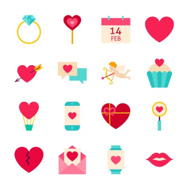 Sevgililer günü aşk nesneleri