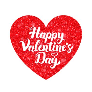 Beyaz kırmızı Sevgililer günü