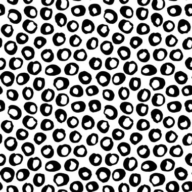 Nokta el çekilmiş Seamless Modeli