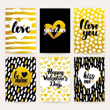 Sevgililer günü Trendy broşürler