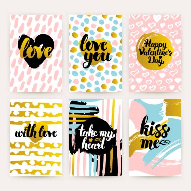 Sevgililer günü Trendy posterleri